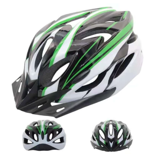 Cycling Helmet One-Piece Bicycle Folding Helmet Bicycle Helmet Men and Women Light Helmet Mountain H12