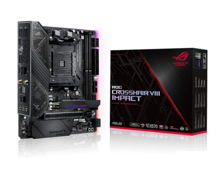 Asus ROG Crosshair VIII Impact AMD AM4 X570 Mini-DTX Gaming Motherboard (90MB110Q0-M0UAY0)