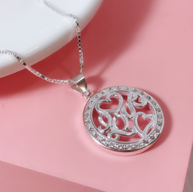 Silver Korean Fashion Japan Jewelry Accessory Ladies' necklace N180