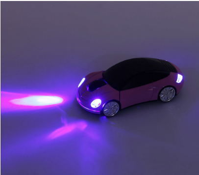 Wireless Mouse 2.4GHz 3D Optical Car Shape For PC Laptop Macbook 1600DPI