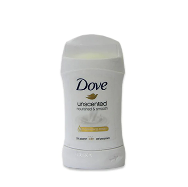 Dove Unscented Nourished and Smooth Deodorant Stick 40g