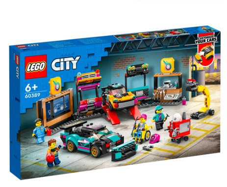 Lego 60389 City Custom Car Garage 507 pcs Building Blocks