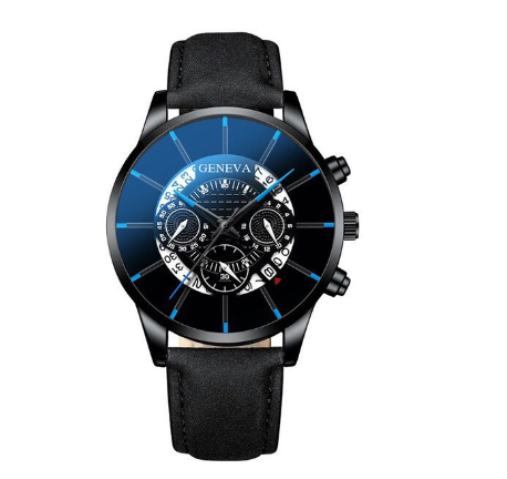 Original GENEVA Men Quartz Watch Casual Waterproof Stainless Steel Watch Men Military Sport Date Watches 1