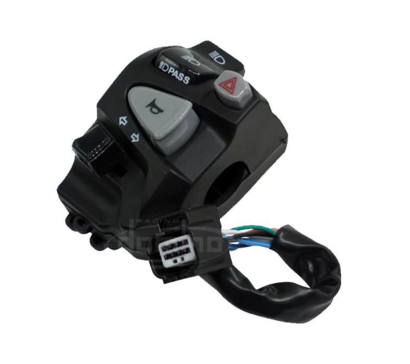 Motorcycle Domino Handle Switch with Hazard Light Suitable for Honda Click Universal Switch