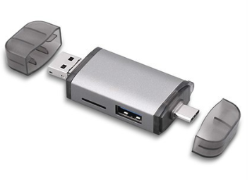 Goojodoq Micro USB 2.0 Type C To SD TF Adapter Accessories