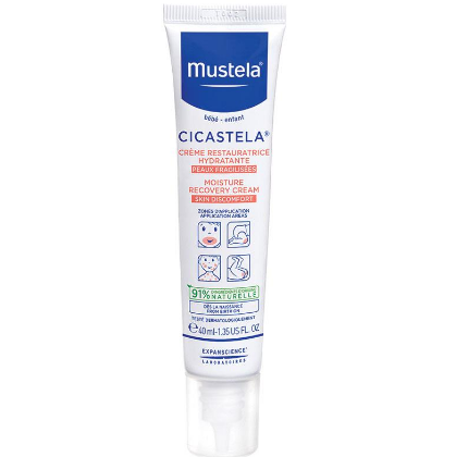 Mustela Cicastela Moisture Recovery Cream 40ml (Irritated Areas)