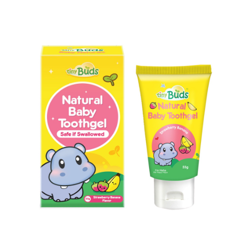 Tiny Buds Baby Toothgel Stage 1 - Strawberry Banana