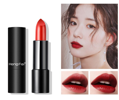 HengFei 6 Color Matte Nude Lipstick Waterproof Moisturizer Makeup