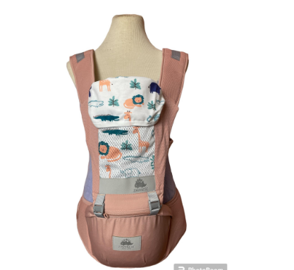 2 in 1 Carrier New Arrival Infant Backpack Carrier Hip-seat, Compartment with free BIB Infant Baby N