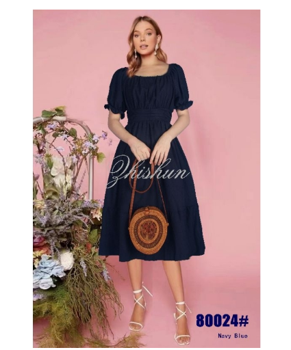 Plain Maxi Dress for Wedding Casual Long Dress