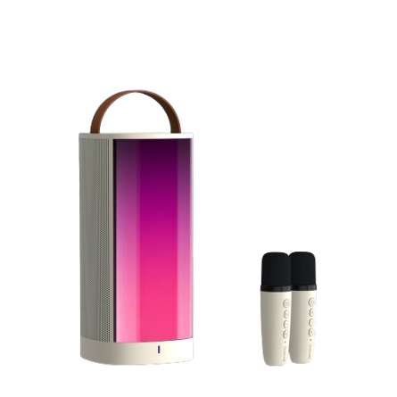 Orashare BS10 Wireless Karaoke Speaker With Dual MIC HiFi Sound Outdoor Bluetooth Speaker With RGB