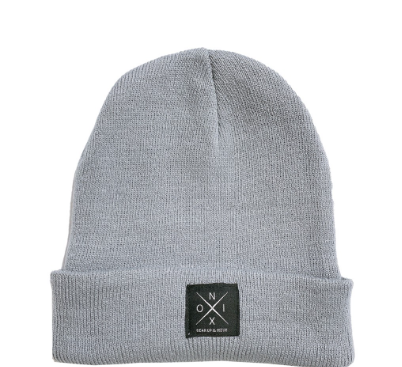 NOIX Light Grey Beanie - A