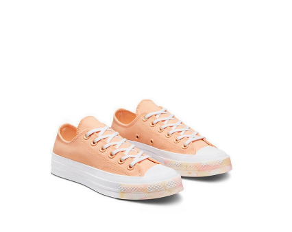 Converse Chuck 70 Marbled Unisex Sneakers - Cheeky Coral/ White/White