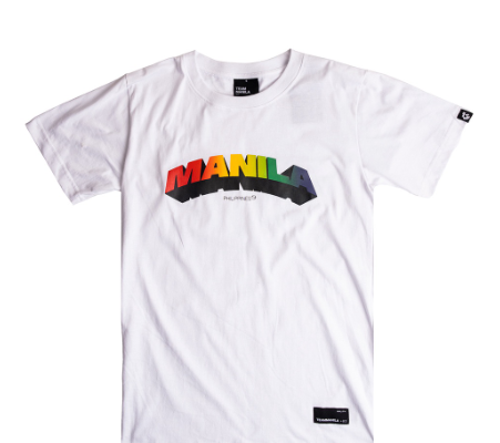 TEAM MANILA MANILA SPECTRUM TSHIRT WHITE