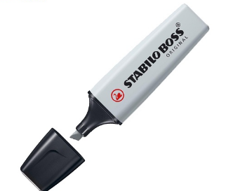 Stabilo Boss Pastel Highlighter 70/194 Dusty Grey