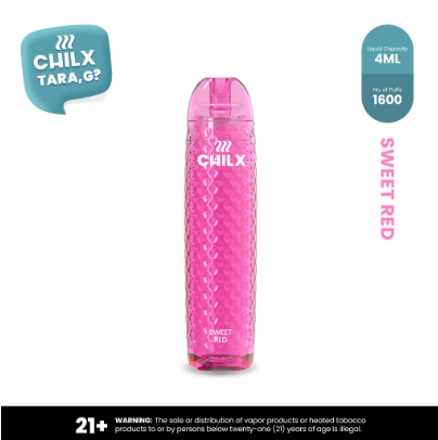 CHILX WERPA - Sweet Red/Strwbrry Mnt (1600 PUFF)