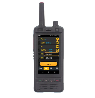 Anysecu W5 Network Radio 3G Android 6.0 Mobile Phone IP67 5000mAh PTT Radio UHF Walkie Talkie Bluetooth Wifi GPS REAL PTT ZELLO