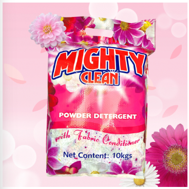 Mighty Clean Detergent Powder Floral Blossom 10 KILOGRAM SACK - JUMBO SACK PINK 10kgs