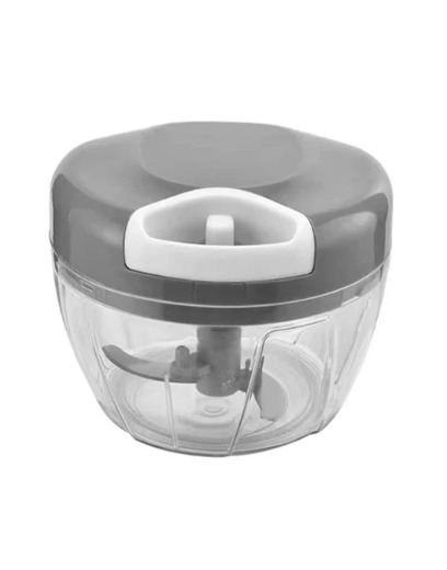 SLIQUE Mini Chopper with Extra Blade Portable Mincer Grinder Anti-Slip Base 400ml