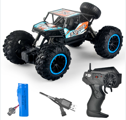 1:16 RC Car 20KM/H 4WD Remote Control Vehicle 2.4Ghz Monster Truck Buggy Off-Road Toys