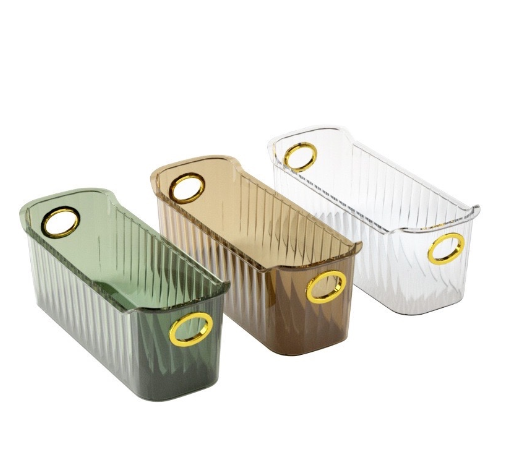 Gladking Long Small Clear Display Makeup Cosmetic Organizer/ Storage