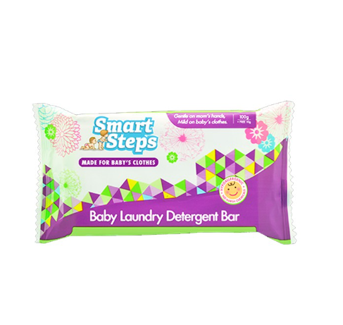 Babymama - Smart Steps - Baby Laundry Detergent Bar - 110g