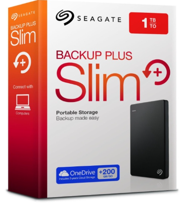 Seagate 1TB Portable External Hard Drive
