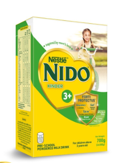 NIDO 3+ Powdered Milk Drink For Pre-Schoolers Above 3 Years Old 700g