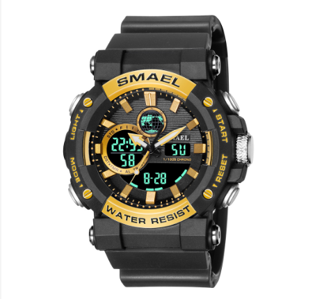 Original SMAEL Multifunction Military Men Watches Dual Time Display Electronic Sport Stopwatch Waterproof Wrist Watch m2