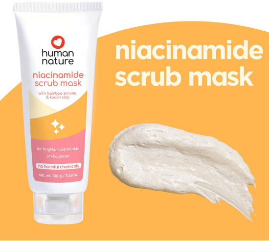 Human Nature Niacinamide Scrub Mask 100G
