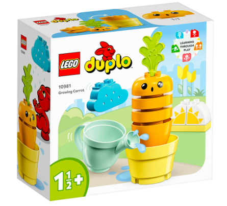 Lego 10981 Duplo Growing Carrot 11 pcs Building Blocks