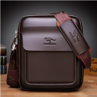 Sling Bag for Men Fashion Retro Shoulder Bags PU Messenger Bags Casual Handbags Briefcases Backpacks