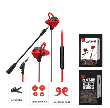 SPRISE G10 Premium Earphones Gaming With Dual Microphone Cool