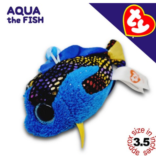 TY Key Clips-Chains Bag Charm Hanging Plushie Stuffed Toy Collection 1 PCC4