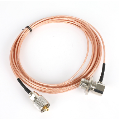 Pink 5 Meter 316 Coaxial Cable UHF/PL-259 Male to Female for QYT KT-8900 YAESU ICOM KENWOOD Mobile Radio Walkie Talkie Antenna