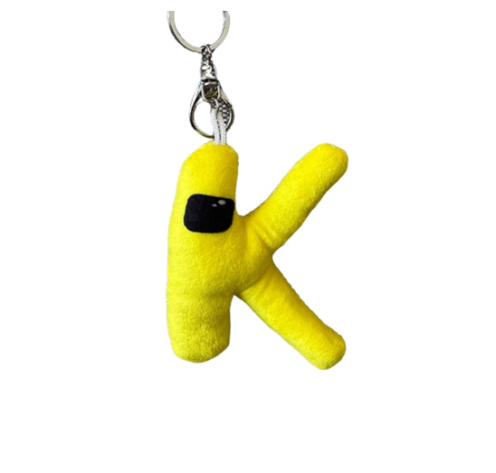 10cm Alphabet Lore Plush Pendant Doll Baby Educational Toy Home Decor Xmas Gift K