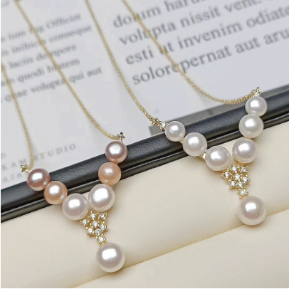 Natural Freshwater pearl necklace for women