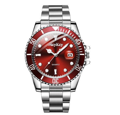 Luxury Men Stainless Steel Business Watches With Calendar Male Sport Quartz Watch M3