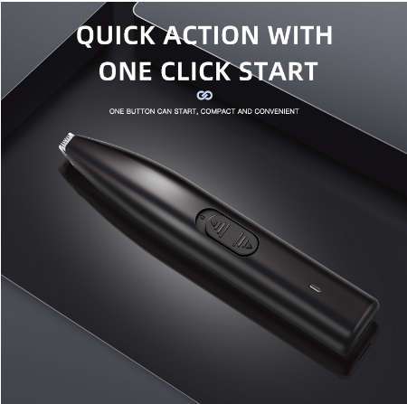 Dog Cat Foot Hair Trimmer Pet Paw Nail Grooming Clipper Electrical Cat Cutter Shearing Machine Rechargeable Shaver Scissor