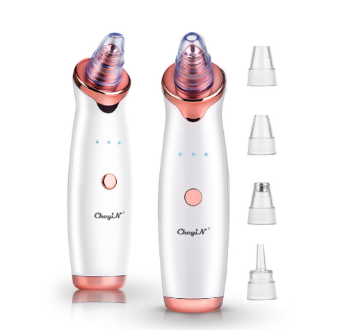 CkeyiN Vacuum Blackhead Remover with 5 Heads Black Heads Removal White Heads Remover