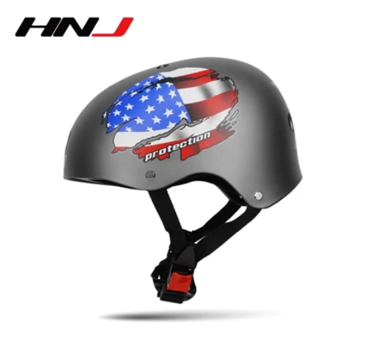 HNJ MOB-AA W-D Motorcycle Bike Nutshell Helmet Open Face Skateboard Helmets HNJ21