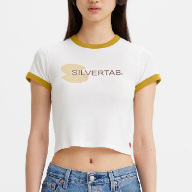 Levi's  Women's Graphic Ringer Mini T-Shirt A3523-0029