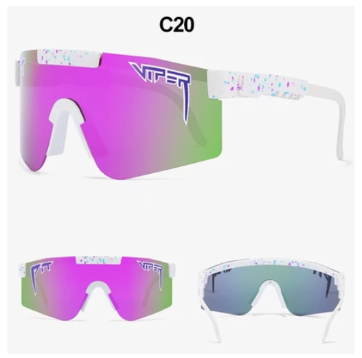 Viper Sports Sunglasses UV400 Outdoor Polarized Sports Eyewear Fashion Bike Bicycle Sunnies Mtb Goggles with Case Protection Cycling