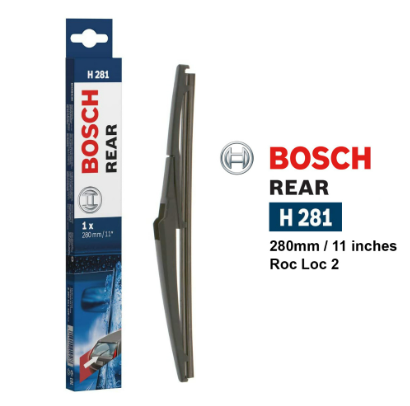 Bosch H281 Rear Wiper Kia Sorento Stonic Soul Rio Accent Kona Ertiga XL7 Raize Hyundai 11 inches