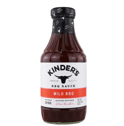 Kinder's Premium Quality  BBQ Sauce Mild BBQ 581g