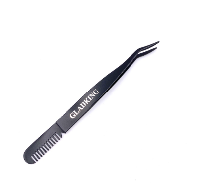 Gladking Black eyelash Applicator With Comb