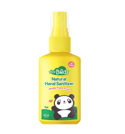 Tiny Buds Natural Hand Sanitizer Made From Fruit 60ml
