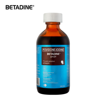 Betadine® (Povidone-Iodine) Gargle 240mL