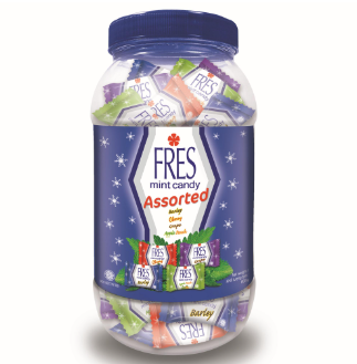 Fres Mint Candy Assorted 3g x 200s