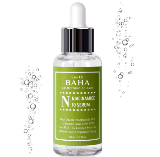 Cos De BAHA Serum For Face Niacinamide 10% Zinc 1% 60ML